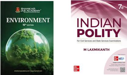 Indian polity Laxmikant+ environment Shankar