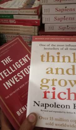 Combo pack of 2 Books, Think and Grow Rich and Intelligent investor.  - Pack of 2 Best book for self improvement with 2 Disc