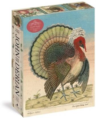 John Derian Paper Goods: Crested Turkey 1,000-Piece Puzzle
