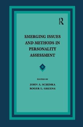 Emerging Issues and Methods in Personality Assessment