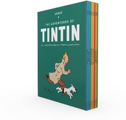 The Adventures of Tintin: 8 Title Paperback Boxed Set