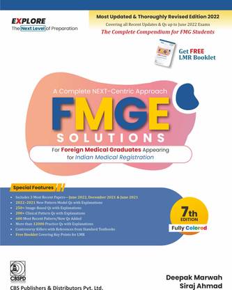 A Complete NEXT - Centric Approach FMGE SOLUTIONS, 7th Edition Fully Colored