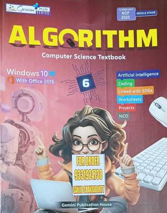 ALGORITHM COMPUTER SCIENCE TEXTBOOK CLASS 6
