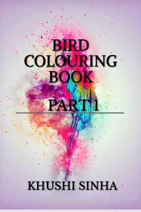 BIRD COLOURING BOOK  - FOR KIDS