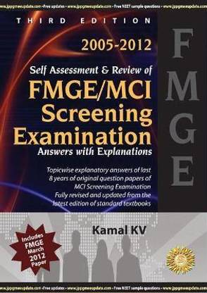 Self Assessment and Review of Fmge/Mci Screening Examination:Answers W 3rd  Edition
