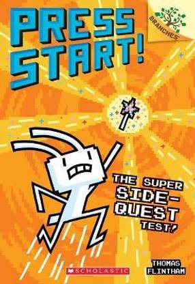 The Super Side-Quest Test!: A Branches Book (Press Start! #6)