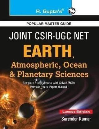 Joint Csir-UGC-Net - Earth, Atmospheric, Ocean and Planetary Sciences Exam Guide (Part B & C) 2026 Edition