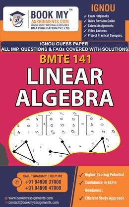IGNOU | Guess Paper | Important Question Answer |Bachelor of Science Mathematics