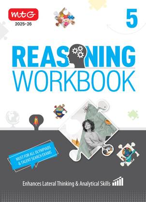 MTG Olympiad Reasoning Workbook Class 5 - Enhances Lateral Thinking & Analytical Skills | Must For SOF & All Olympiad & Talent Search Exam 2025-26