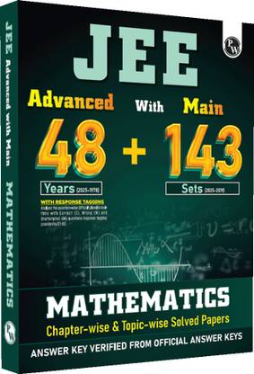 PW JEE Advanced 48 Years + JEE Main 143 Sets PYQs Maths For JEE 2026 Exams