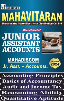 MAHAVITARAN Junior Assistant Accounts 2024 (MSEDCL) Set of 5 Books