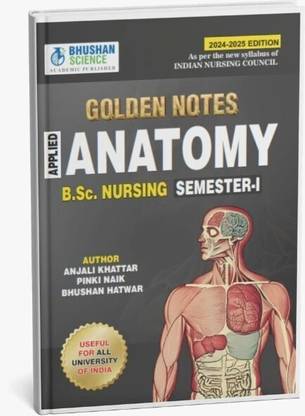 B.Sc. Nursing 1st Semester - Golden Notes (Set of 5 Books)