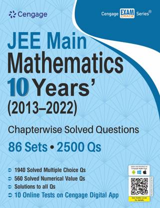 JEE Main Mathematics 10 Years’ (2013-2022) Chapterwise Solved Questions