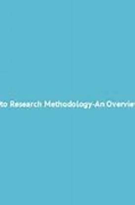 A Guide to Research Methodology: An Overview of Research Problems, Tasks and Methods