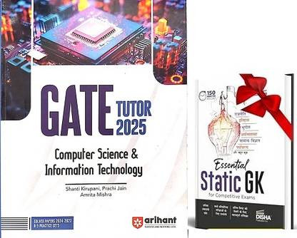 ARIHANT GATE TUTOR COMPUTER SCIENCE AND INFORMATION ALONG WITH STATIC GK