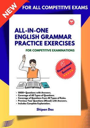 All in One English Grammar Practice Exercises for Competitive Examinations