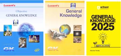 Lucent's Latest Gk 2024-25 Combo Pack Set Of 3 || Lucent's Objective ||Arihant Gk 2024-25 || Original Printed Copy From Lucent's & Arihant Publisher || Latest Updated Version (Paperback, LUCENT (Author), ARIAHNT (Author))