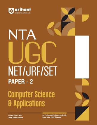 Arihant Nta UGC Net/ Jrf/ Set Paper-2 Computer Science & Applications