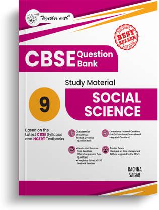 Together with CBSE Question Bank Social Science Class 9 Exam 2026 Study Material