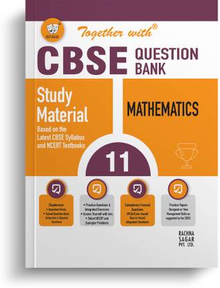 Together with CBSE Question Bank Class 11 Maths Exam 2024 with Sample Paper