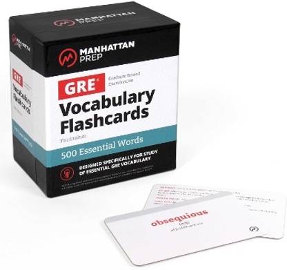 500 Essential Words: GRE Vocabulary Flashcards Including Definitions, Usage Notes, Related Words, and Etymology