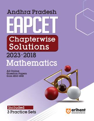 Arihant Andhra Pradesh EAPCET Chapterwise Solutions 2023-2018 Mathematics for 2024 Exam