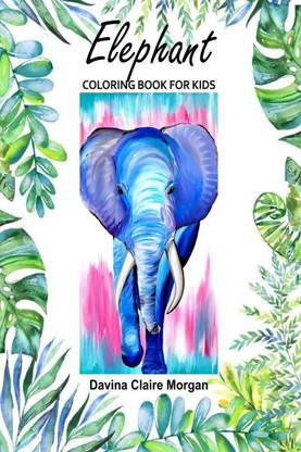 Elephant Coloring Book for Kids