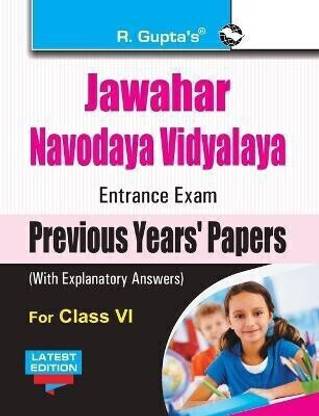 Jawahar Navodaya Vidyalaya (JNV) Entrance Exam (Class VI): Previous Years Papers (Solved) 2026 Edition