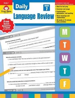 Daily Language Review, Grade 7 Teacher Edition