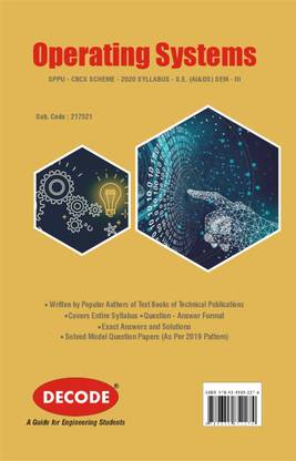 Operating Systems for SPPU 20 Course (SE - III - AI&DS - 217521) (Decode)