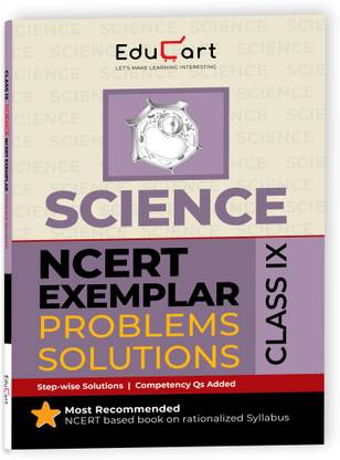 Educart NCERT Exemplar Class 9 Science 2025 Problems Solutions (For 2025-26 Board Exam)