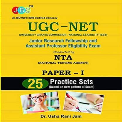 Ugc-Net/Jrf/Ape Exam Conducted by Nta Paper-I 25 Practice Sets(Based on New Pattern of Exam)