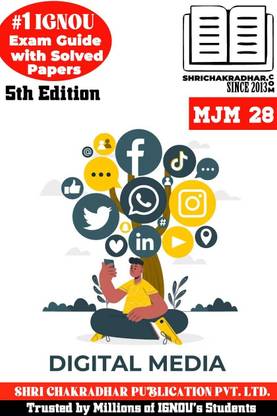 IGNOU MJM 28 Previous Year Solved Question Paper (June 2023) Digital Media IGNOU MAJMC IGNOU Master of Arts Journalism and Mass Communication mjm28