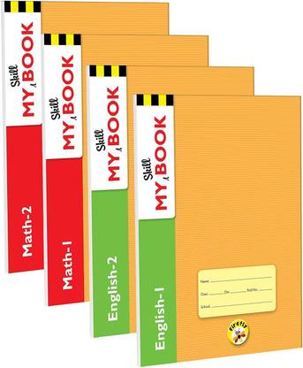 My Skill Book | Firefly | Complete Jr.kg Set | Pre-school Practice Book | Set of 4 books