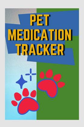 Pet Medication Tracker  - Complete Pet Profile, Groomer & Veterinary Care Tracker. Immunization and Medication Records with Expense Sheet|Cute Puppies Pattern