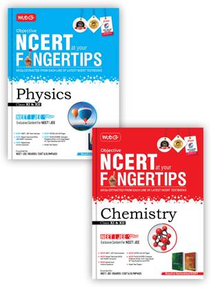 MTG Objective NCERT at your FINGERTIPS Physics & Chemistry (Set of 2 Books) - NCERT NEET/JEE Trend Indicator, Notes with HD Pages, Exam Archive & MCQs | NEET-JEE Books (Based on NCERT Latest Pattern For 2025 Exam)