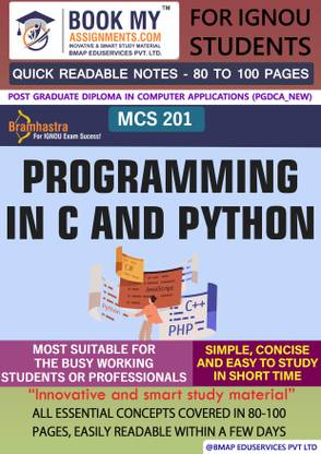 IGNOU Post Graduate Diploma in Computer Applications (PGDCA_NEW) Maximize Learning, Minimize Time Latest Edition Effortless Understanding