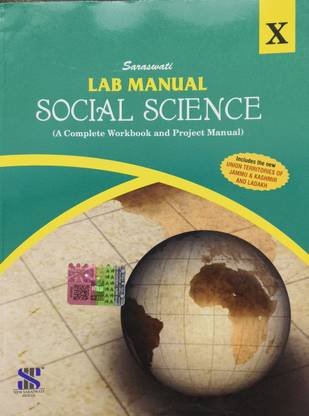Saraswati Social Science Lab Manual Class 10 (2024 edition)
