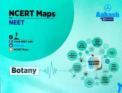 Aakash Byju's NCERT Maps for NEET Latest 2022-23 Edition (Set of 4 Books) (Paperback, English, Aakash Study Materials)