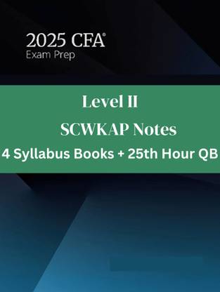 2025 Cfa Level 2 Books Complete Study Package | 6 Books | Question Banks  - 2025 CFA Books Applicable for 2025 Exams