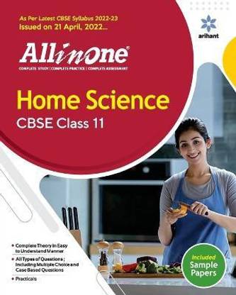 Cbse All in One Home Science Class 11 2022-23 (as Per Latest Cbse Syllabus Issued on 21 April 2022) First Edition