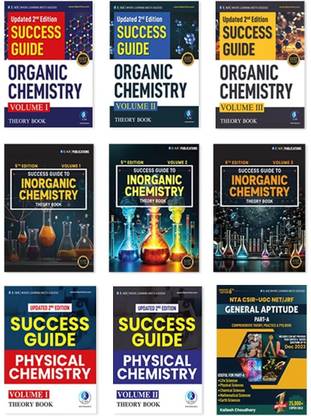 CSIR NET Chemical Science  - 2025 [Set of 9 Books] Complete Study Materials with Theory & Practice Books |Topic-wise Sorted Notes | Best Seller Concept Books for NTA CSIR UGC NET/JRF, GATE, SET & TIFR Chemistry Examinations in India | Reference Guide for BSc and MSc | IFAS Publications