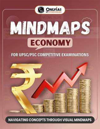 PW UPSC Mindmaps Economy For UPSC/PSC Competitive Examinations
