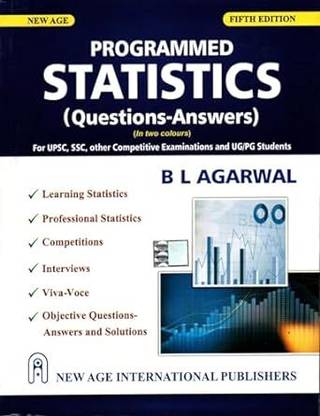 Programmed Statistics (Questions-Answers) 5th Edition Paperback – 1 January 2023