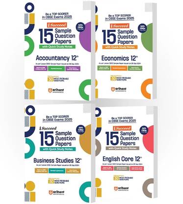 Arihant I-Succeed Cbse Sample Paper Class 12th