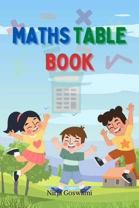 MATHS TABLE BOOK  - multiplication table 1 to 20