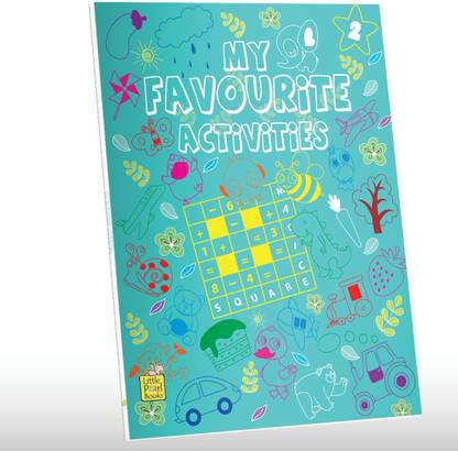 My Favourite Activities-02  - | Interactive Activity Book For Kids | Fun Activities For Kids 3+ Years