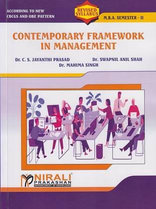 CONTEMPORARY FRAMEWORK IN MANAGEMENT (MBA Semester 2)