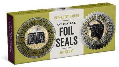 Knock Knock Genius/Pure Bull Shit Sticker Seals