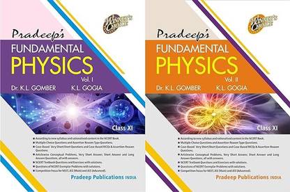 Pradeep's Fundamental Physics for Class 11 (Vol. 1 & 2)  - Pradeep's Fundamental Physics for Class 11 (Vol. 1 & 2)